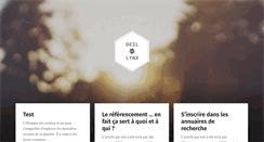 Desktop Screenshot of oeil-de-lynx.com
